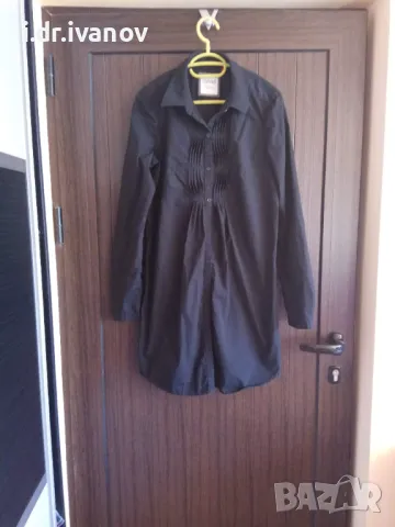 Esprit дълга черна риза , снимка 1