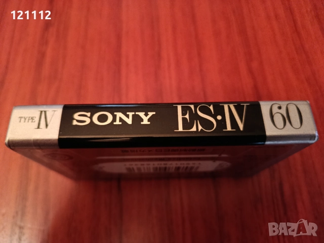 Аудио касета Sony ES-IV 60, снимка 3 - Аудио касети - 52770743