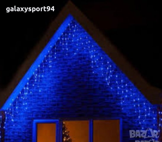 LED Висулки Мигащи 144, 4 цвята 3 х 60см Късо-дълго Коледа ЛЕД, снимка 6 - Лед осветление - 38583077