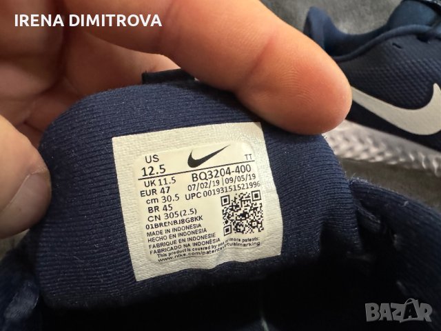 Nike revolution номер 47  blue, снимка 8 - Маратонки - 44114617