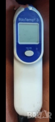 НА ПОЛОВИН ЦЕНА! Инфрачервен термометър с лазерно насочване Raytemp 3 IR термометър от -60°до500°С, снимка 3 - Друга електроника - 51952003