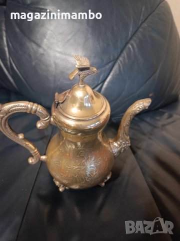 Уникален сервиз от масивен месинг, снимка 10 - Антикварни и старинни предмети - 44002540