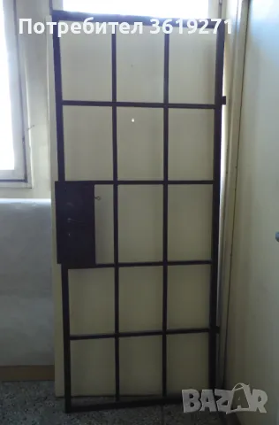 Метална врата - решетка, снимка 1