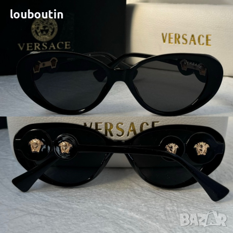 Versace 2023 дамски слънчеви очила котка, снимка 2 - Слънчеви и диоптрични очила - 44884860
