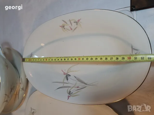 немски порцеланов сервиз за хранене  21/1, снимка 5 - Сервизи - 49149666