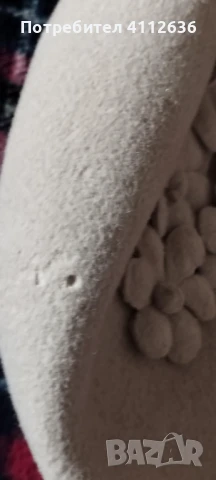 Дамска винтидж филцова шапка (със забележки), снимка 7 - Шапки - 50672773