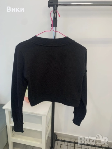 Кроп блуза Just Cavalli, снимка 7 - Блузи с дълъг ръкав и пуловери - 51595723