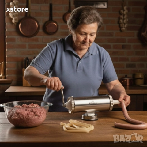 Пълначка за колбаси Bohmann BH 02-750 – Стабилна, удобна и идеална за домашни наденици, снимка 2 - Други - 52687565