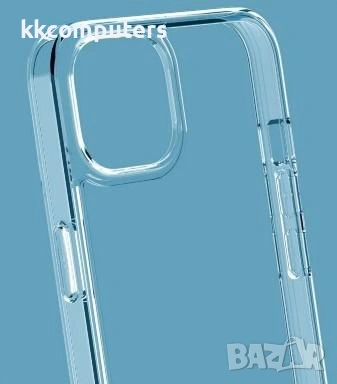 Калъф XO-K04 силиконова рамка /Прозрачен/ за iPhone 15 6.1 + Протектор Баркод : 3133313, снимка 2 - Калъфи, кейсове - 53130147