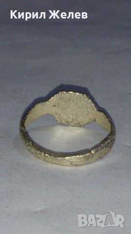 Старинен пръстен сачан над стогодишен - 66711, снимка 2 - Антикварни и старинни предмети - 29013281
