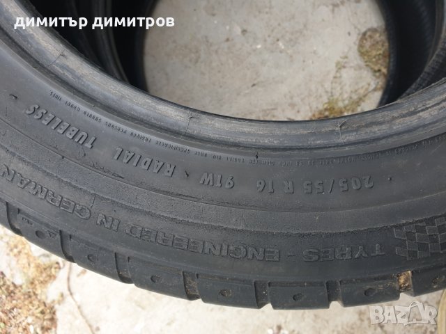 continental sport contact 205 55 r16, снимка 4 - Гуми и джанти - 36773044