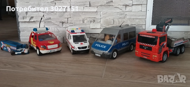 Играчки - камионче, пожарна, линейка, снимка 2 - Коли, камиони, мотори, писти - 52146828