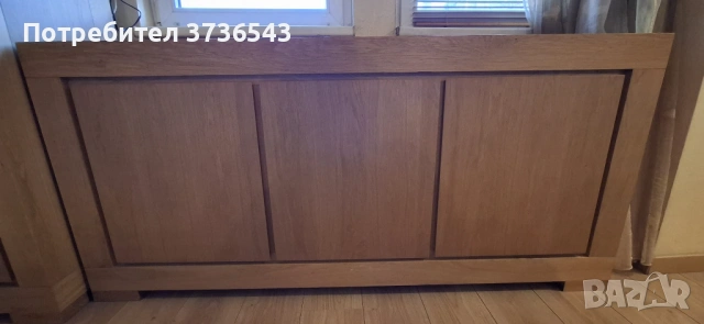 Шкаф / комод 170×45×79.5 см – масив дъб, 3 врати