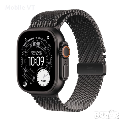 НОВ! Apple Watch Ultra 3 5G 49mm 2025 Black Milanese Loop 2гГАРАНЦИЯ!