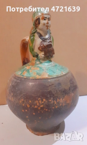 Кундир стомна керамика Стара , снимка 12 - Антикварни и старинни предмети - 53261592