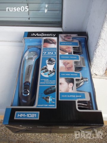 Машинка за подстригване "Hair Majesty HM 1021" нова, снимка 6 - Машинки за подстригване - 37229430