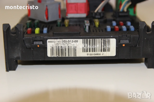 BSI модул Peugeot 407 (2004-2010г.) 9655221180 / BSI-S03-00 S03, снимка 3 - Части - 53603593