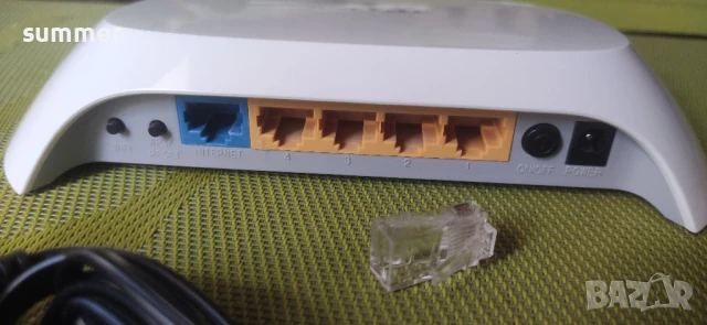 Роутер TL-WR840N, скорост 300 Mbps, снимка 4 - Мрежови адаптери - 50953126
