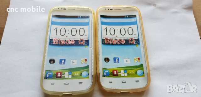 ZTE Blade Q  калъф - case - силиконов гръб 