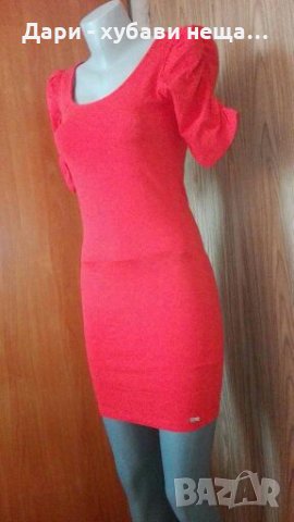 Рокля MOHITO в неоново оранжево👗🌹XS,S,S/M👗🌹арт.160