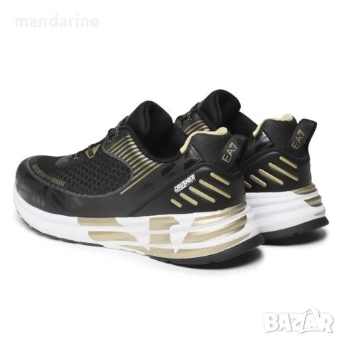EA7 EMPORIO ARMANI № 41/42 🍊 Мъжки спортни обувки с лого "BLACK & GOLD" нови с кутия, снимка 11 - Кецове - 43774642