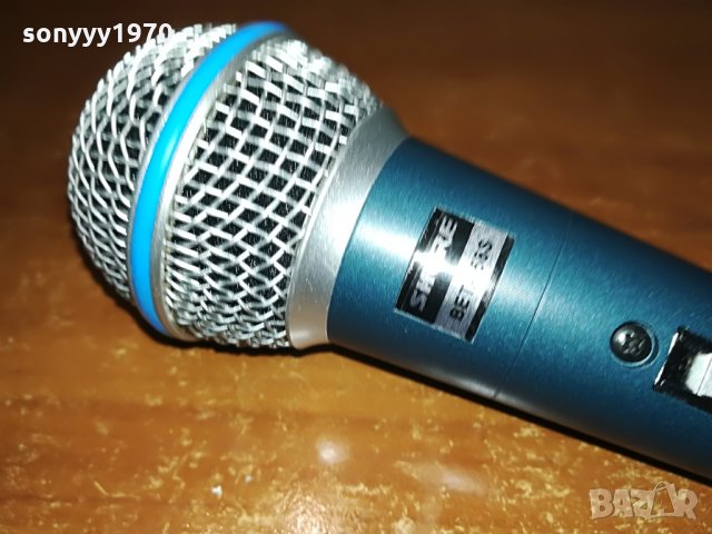shure beta sm-58s microphone-внос швеицария, снимка 5 - Микрофони - 26556785