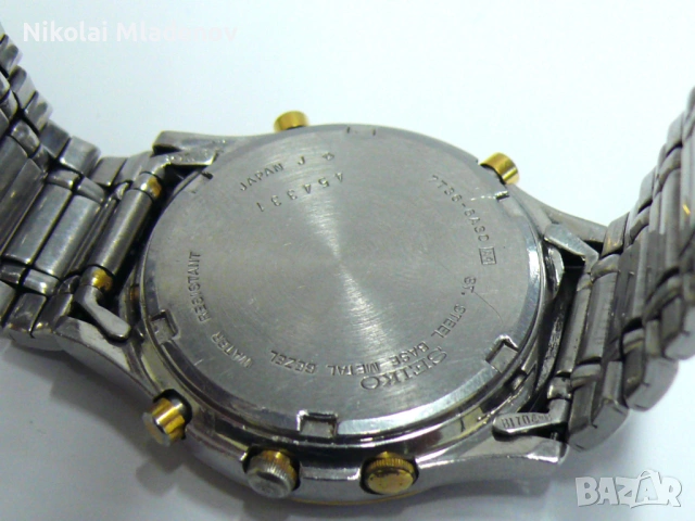 SEIKO СЕЙКО ХРОНОГРАФ КВАРЦ Мъжки ръчен часовник, работещ, снимка 15 - Мъжки - 53263725