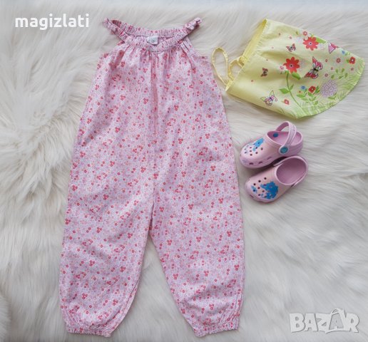 Летен гащеризон H&M 12-18 месеца, снимка 5 - Бебешки гащеризони - 29076804