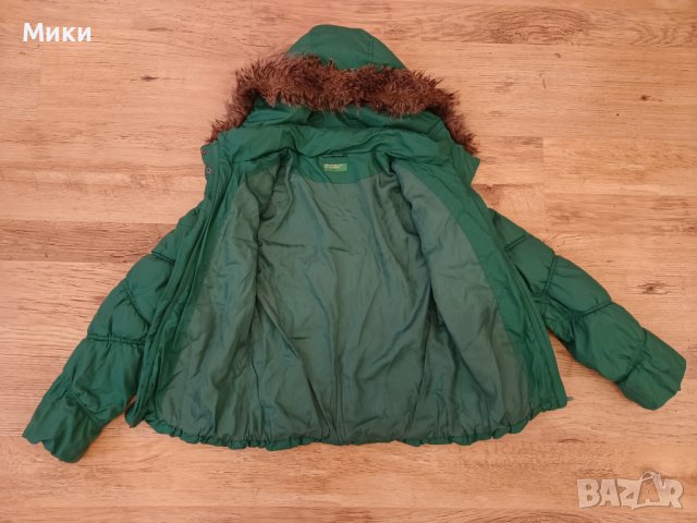 Детско зимно яке Benetton, снимка 3 - Детски якета и елеци - 42936528