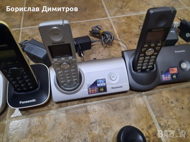 Продавам безжични телефони Panasonic 5 комплекта, снимка 6 - Други - 43399261