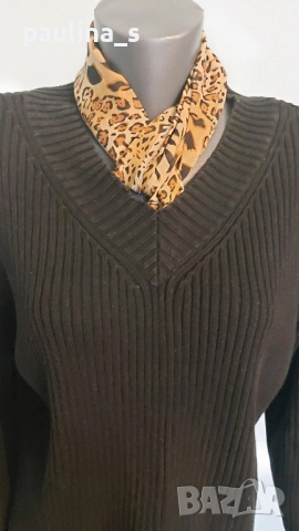 Три различни броя / Дамски пуловер, памук, кашмир, мерино, снимка 5 - Блузи с дълъг ръкав и пуловери - 52301966