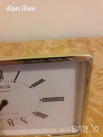 Стар руски будилник-Слава, снимка 3 - Антикварни и старинни предмети - 27408076