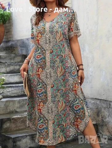 Дамски макси рокли РАЗПРОДАЖБА, снимка 12 - Рокли - 50671171