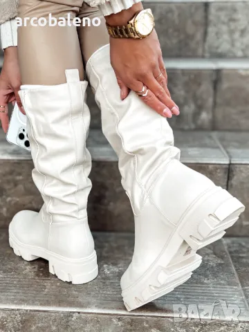 Дамски ботуши с дебела подметка LUXSTEP 2цвята , снимка 7 - Дамски ботуши - 47514647