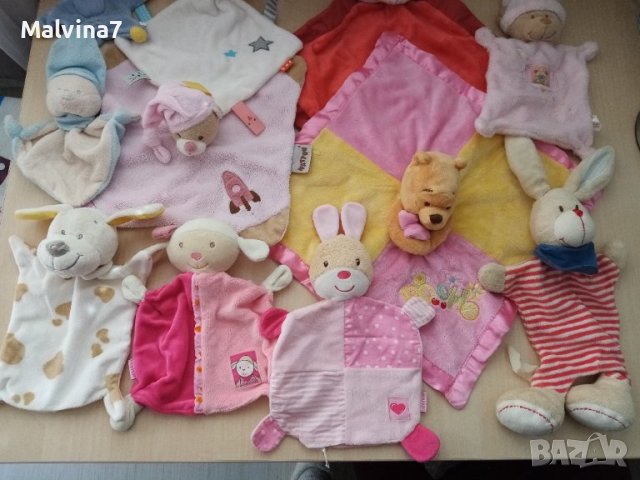 Бебешки кърпички за гушкане, снимка 4 - Други - 36684970