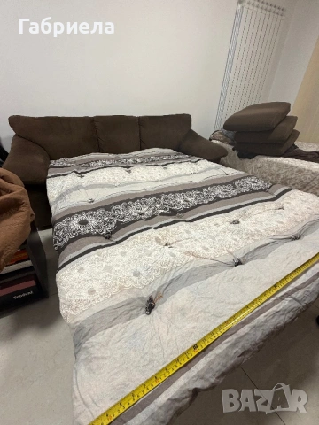 Удобен разтегателен диван , снимка 5 - Дивани и мека мебел - 52640303