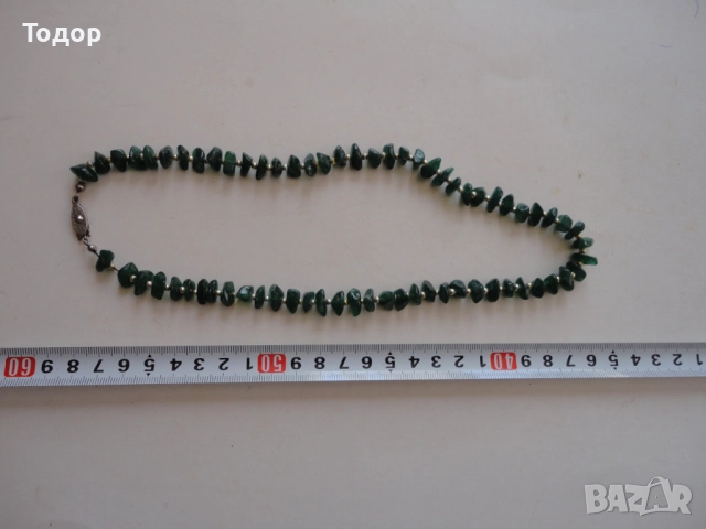 Колие гердан от естествени камъни 22