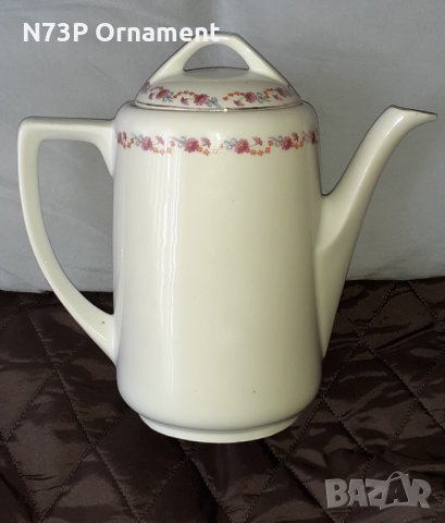 СТАРА ПОРЦЕЛАНОВА КАНА.МАРКОВ ПОРЦЕЛАН. , снимка 2 - Антикварни и старинни предмети - 32600689