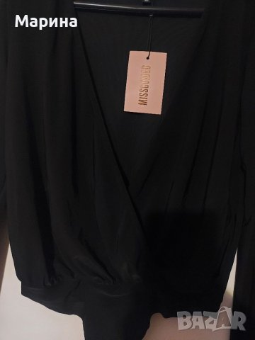 Екстравагантно боди на Missguided, снимка 2 - Блузи с дълъг ръкав и пуловери - 39283799