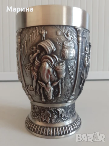 Немска чаша за вино и ракия, 160 мл., Antik*Vintage #83, снимка 1