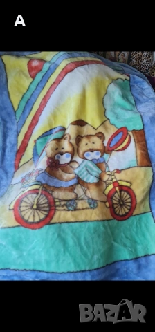 Поларено дебело детско одеало , снимка 2 - Олекотени завивки и одеяла - 53564191