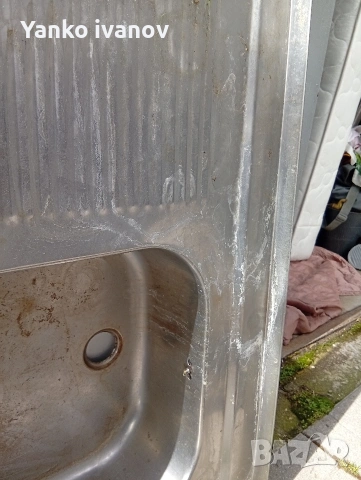 Мивка алпака 100 на 60см., снимка 2 - Мивки - 53605615