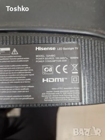 Стойка крачета за ТВ HISENSE 32A4BG, снимка 2 - Части и Платки - 48947923