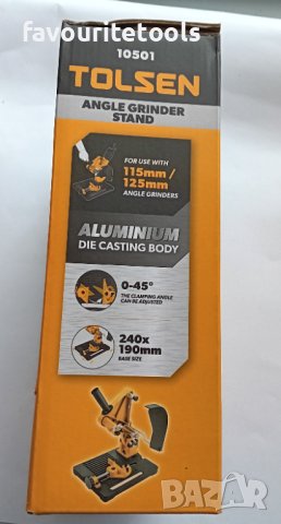 Стойка за малки ъглошлайфи Tolsen, снимка 4 - Други инструменти - 39746238