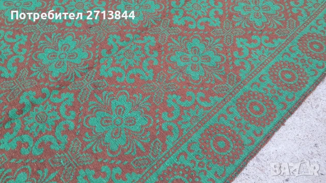 Ръчно тъкан старинен килим, снимка 2 - Други стоки за дома - 50872066