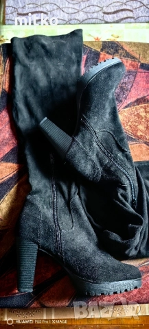 Дамски ботуши(чизми)-Перфектно състояние.Ном.39, снимка 2 - Маратонки - 52096317