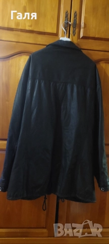 Мъжко кожено яке/шуба,  размер ХЛ/2ХЛ , снимка 2 - Якета - 52290598