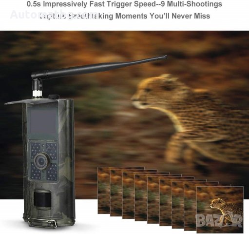 Ловна камера, HC-700, 16MP 1080P 3G, SMS, GSM инфрачервено нощно виждане IP54 водоустоив, снимка 4 - Оборудване и аксесоари за оръжия - 27718722