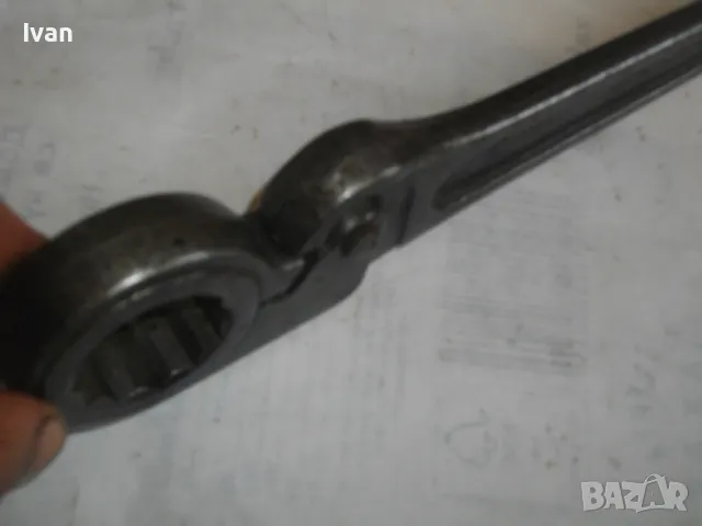 ТРЕСЧОТЪЧЕН КАМИОНАДЖИЙСКИ КЛЮЧ ШАРНИРЕН РАЗДВИЖЕН 36мм ЗВЕЗДА НЕМСКИ ГОЛЯМ WALTER СТАРО КАЧЕСТВО , снимка 15 - Други инструменти - 48228748