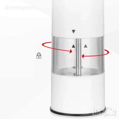 4111 Електрическа мелница с LED осветление с регулируема финностт на смиляне, снимка 11 - Аксесоари за кухня - 44010773